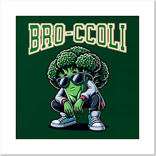 Bro-ccoli Cool Vegetable Posters and Art